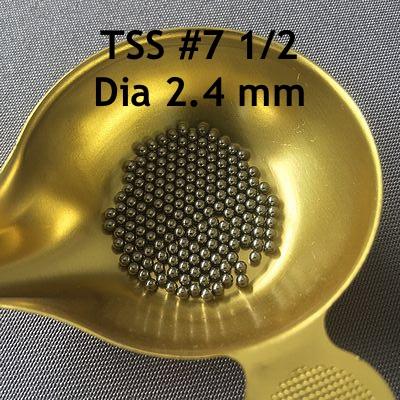 TSS pellet #7 1/2- diameter 2.4 mm