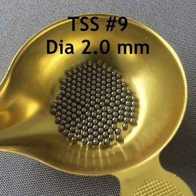TSS pellet #9 - diameter 2 mm