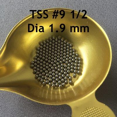 TSS pellet #9 1/2 - diameter 1.9 mm